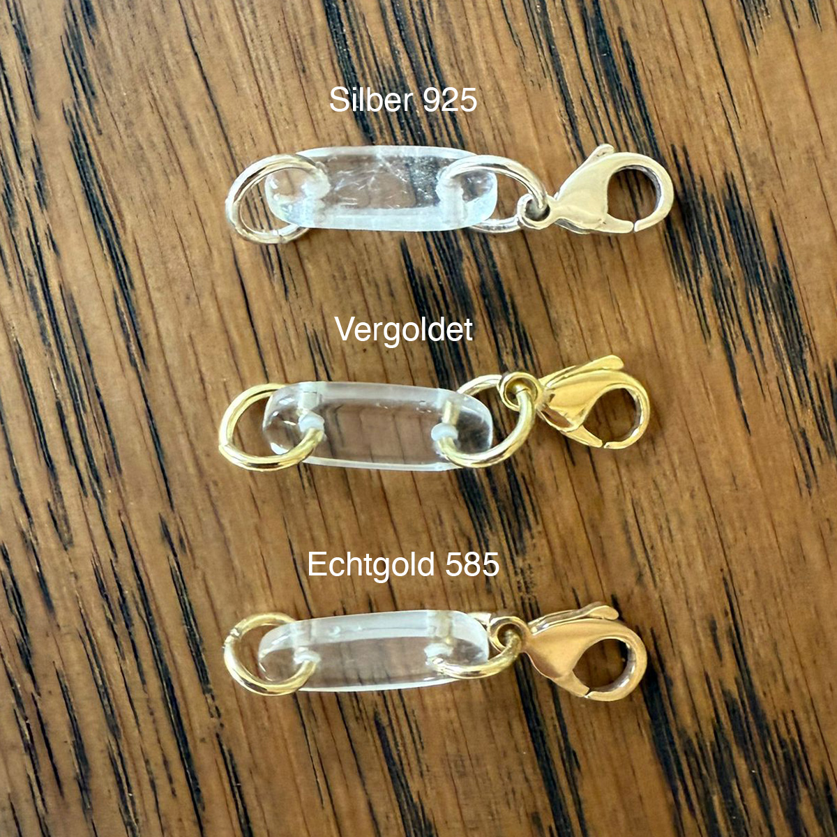 Rock crystal chain breakers