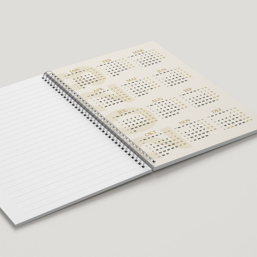 THEKI Notizbuch mit Kalender 2027 – Bild 6